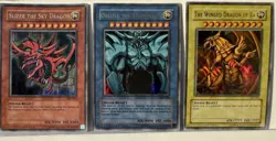 Yugioh egyptian gods cards GBI-001, 002, 003 (Ultra Rare) - Image 1