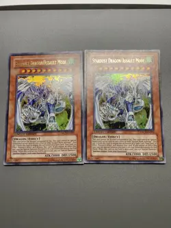 Yu-Gi-Oh! 2X Stardust Dragon/Assault Mode Ultra Rare Limited DPCT-EN003 HP - Image 1