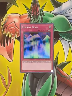 Yu-Gi-Oh! Mirror Wall PSV-EN016 25th Super Rare Unlimited NM - Image 1