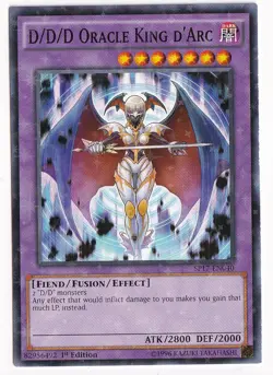 Yugioh! LP D/D/D Oracle King d'Arc - SP17-EN040 - Common - 1st Edition - Image 1