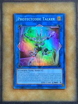 Yugioh Protectcode Talker CYAC-EN048 Super Rare 1st Ed NM - Image 1