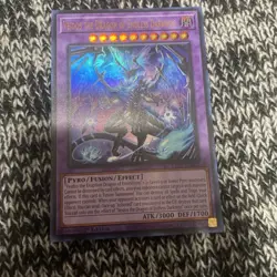 Veidos The Dragon Of Endless Darkness Ultra Rare 1St Edition LEDE-EN092 Yugioh - Image 1