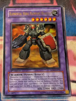 Elemental Hero Rampart Blaster EEN 1st ultra LP Yugioh - Image 1