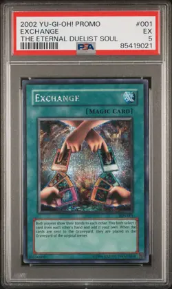 Yu-Gi-Oh! PSA 5 TCG Exchange Yu-Gi-Oh! The Eternal Duelist Soul - Image 1