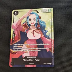 Bandai One Piece CCG Nefeltari Vivi Blocker Character Card OP05-086 - Image 2