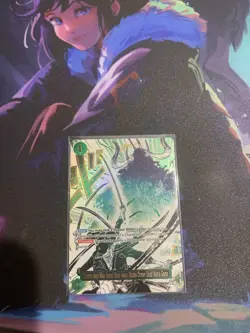 Demon Aura Nine Sword Style Asura Blades Drawn Dead Man's Game Alt Art OP12-037 - Image 2