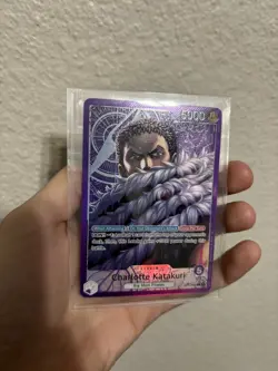 One Piece TCG Charlotte Katakuri OP11-062 Leader Alt Art - Image 2