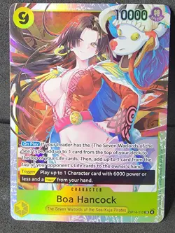 2026 One Piece The Azure Sea's Seven Boa Hancock #OP14-112 NM - Image 1