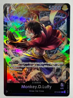 Monkey.D.Luffy ST14-001 One Piece Starter Deck 14: 3D2Y L English - Image 1
