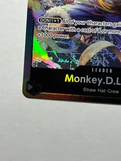 Monkey.D.Luffy ST14-001 One Piece Starter Deck 14: 3D2Y L English - Image 4
