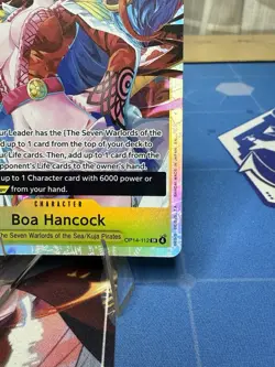 Boa Hancock SR OP14-112 The Azure Sea’s Seven One Piece TCG English NM - Image 4