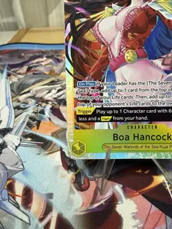 Boa Hancock SR OP14-112 The Azure Sea’s Seven One Piece TCG English NM - Image 5