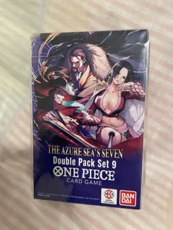 ONE PIECE TCG OP-14 The Azure Sea’s Seven Double Pack Set 9 Factory Sealed - Image 1