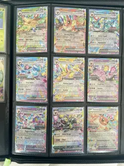Pokemon Prismatic Evolutions Stamped Suprise Box Full Set Of 9 Sealed Promos - Image 1
