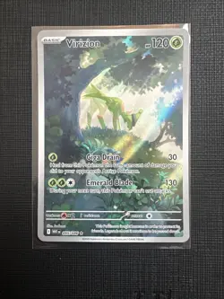 Virizion 095/086 Pokemon TCG: S&V: White Flare - Illustration Rare - Holo NM - Image 1