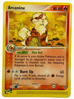 Arcanine - 15/100 EX Sandstorm 2003 - E Reader - Pokemon TCG - NM - Image 1