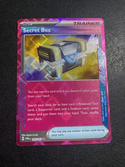Pokemon TCG Secret Box 163/167 Twilight Masquerade Ace Spec NM Card - Image 1