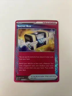 Pokemon TCG Twilight Masquerade Ace Spec Rare Holo Card #163/167 Secret Box - Image 1