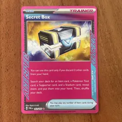 Pokemon TCG Secret Box 163/167 Twilight Masquerade Ace Spec NM Card - Image 1