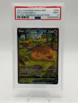 Charizard V SWSH260 SWSH: Sword & Shield Promo Cards Holo PSA 9 - Image 1