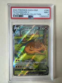 Charizard V SWSH260 SWSH: Sword & Shield Promo Cards Holo PSA 9 - Image 1