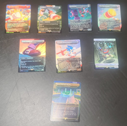 MTG Magic the Gathering Secret Lair x Sonic: Turbo Gear Foil Opened - Image 1
