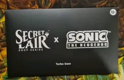 MTG - Sonic the Hedgehog Secret Lair - Turbo Gear non-foil - Sealed - Image 1