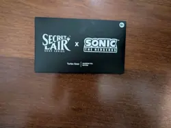 MTG Secret Lair x Sonic the Hedgehog: Turbo Gear Rainbow Foil SEALED - Image 1