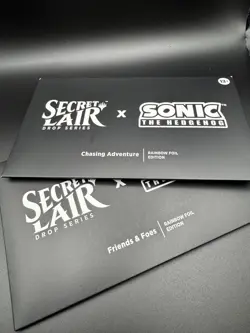 Secret Lair X Sonic The Hedgehog Foil | Chasing Adventure and Friends & Foes 🔥 - Image 1