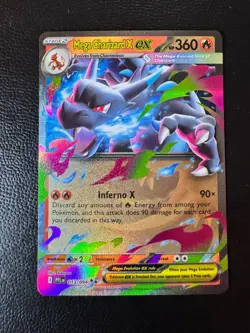 Pokemon TCG Mega Charizard X ex - Double Rare ME02: Phantasmal Flames 013/094 NM - Image 1