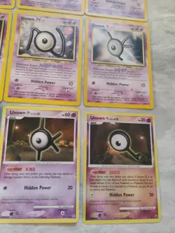 Unown Pokemon Card Lot 15 Cards Total 2000-2007 TCG Neo - Image 4