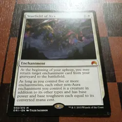 Mtg Starfield Of Nyx LP/NM Origins #33 Mythic Rare Magic Enchantment Card - Image 1