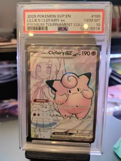 Lillie's Clefairy ex 195 Sv: Scarlet & Violet Promo Cards Holo - Image 1