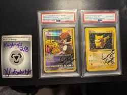 4 Pokemon Pikachu Veronica Taylor Signed PSA Cards 1st Edition Jungle Promo - Image 3