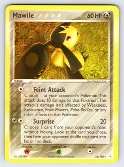 Mawile 23/110 2006 EX Holon Phantoms Pokemon Card TCG Arita Art No Holo Rare VLP - Image 1
