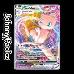 Mew VMAX 114/264 - 2021 Fusion Strike Sword Shield Ultra Rare Pokemon Card (NM) - Image 1
