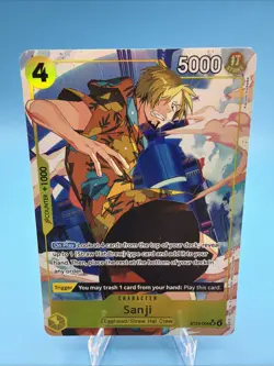 Sanji ST29-004 Parallel Starter Deck Promo One Piece Card English Full Art - Image 1