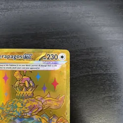 Terapagos ex - 180/131 - Prismatic Evolutions Hyper Rare NM Pokemon Card Gold - Image 3