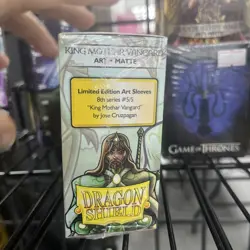 Dragon Shield: 'King Mothar Vanguard' Portrait - Art, Matte Card Sleeves (100ct) - Image 4