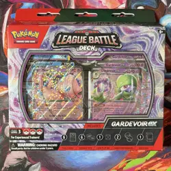 Pokemon League Battle Deck Gardevoir ex 60 Cards Foil Dice Box Mew - Image 1
