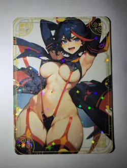 Goddess Story Kill la Kill Matoi Ryuko Waifu Anime Trading Card Hunny Bunnies - Image 1