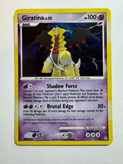 Pokemon TCG Giratina 4/146 D&P Legends Awakenings Reverse Holo Rare Card *BTX - Image 2