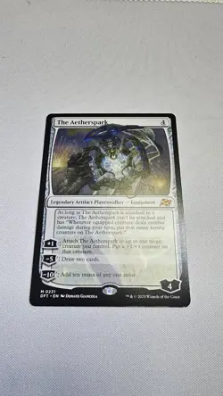 MTG the Aetherspark 231 Mythic Aetherdrift DFT Regular Card - Image 1