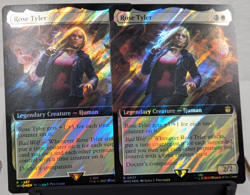 x2 - MTG - Rose Tyler (Extended Art) (Surge Foil) - Doctor Who 0937 - Image 1