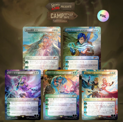Secret Lair x Hatsune Miku: Electric Entourage JAPANESE | Rainbow FOIL SEALED - Image 2