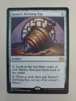 MTG Sensei's Divining Top Double Masters 2022 Regular Rare - Image 1