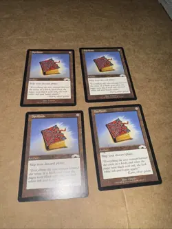 4 x MTG Spellbook Exodus 138/143 Uncommon NM - Image 1