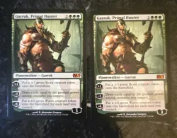 2x Garruk, Primal Hunter - Core Set 2013 M13 MTG - NM - Image 1