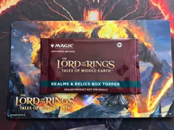 Lord of the Rings Realms & Relics Box Topper Pack UNOPENED English MTG - Image 2