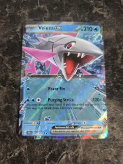 Pokemon TCG Veluza Ex 043/159 - Journey Together - Double Rare Holo NM Card - Image 1